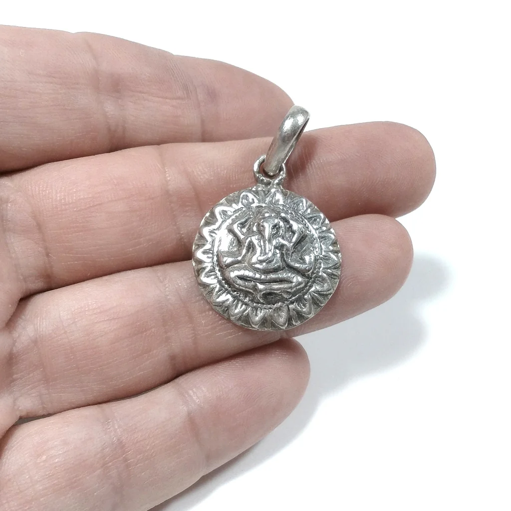 Ciondolo Ganesha in argento 925 - BAILESH - Image 3