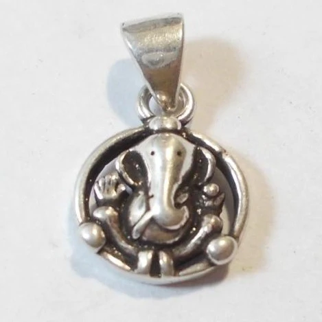 Ciondolo Ganesha in argento - NEENA