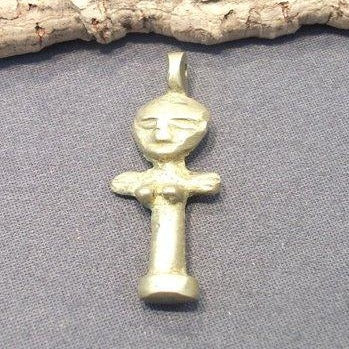 Ciondolo etnico ottone Naga man - DHAMTARI