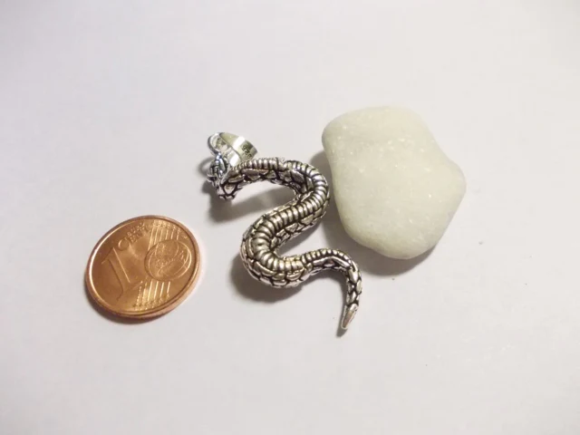 Ciondolo SERPENTE in argento - Image 3