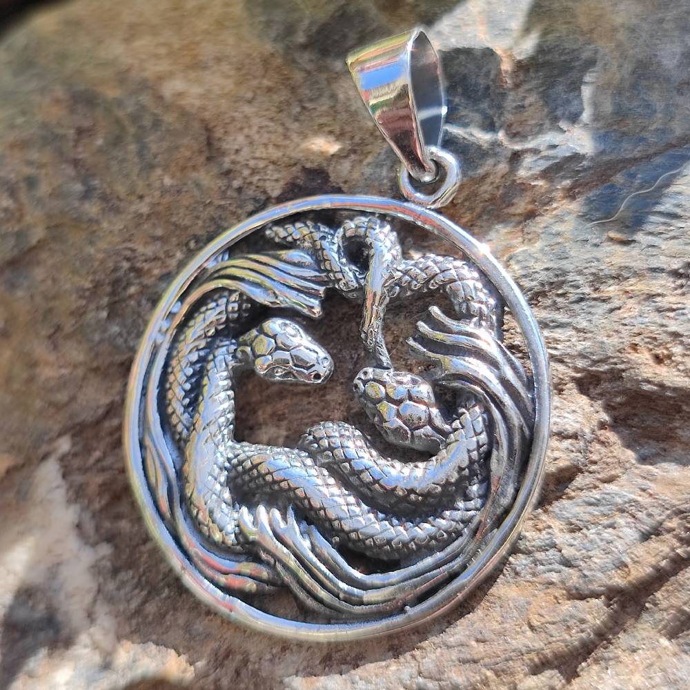 Ciondolo serpente in argento 925 - AMET - Image 3