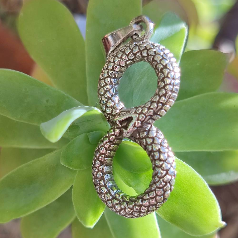 Ciondolo serpente in argento 925 - PHALNA - Image 2