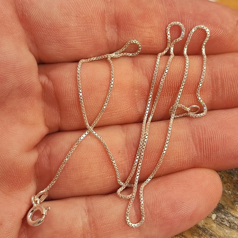 COLLANA argento 925 morbida fine - VENEZIA - Image 2