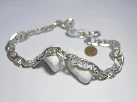 Collana argento forma di catena - Image 2