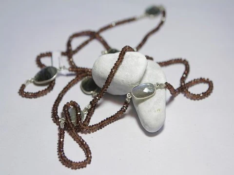 Collana donna pietre dure