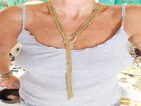 Collana in ottone Naga - multi - Image 5