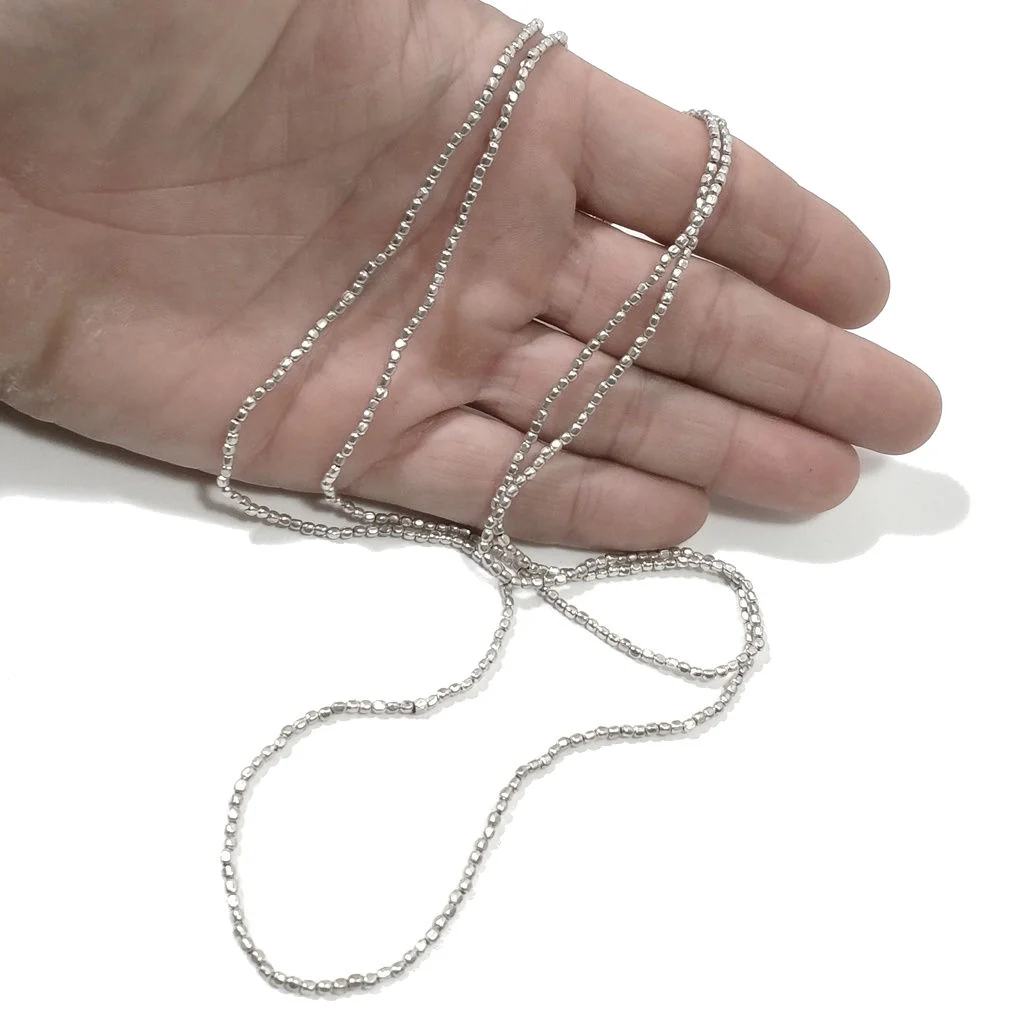 Collana lunga artigianale in ottone Collana ETNICA | COLLANE IN OTTONE - Image 4