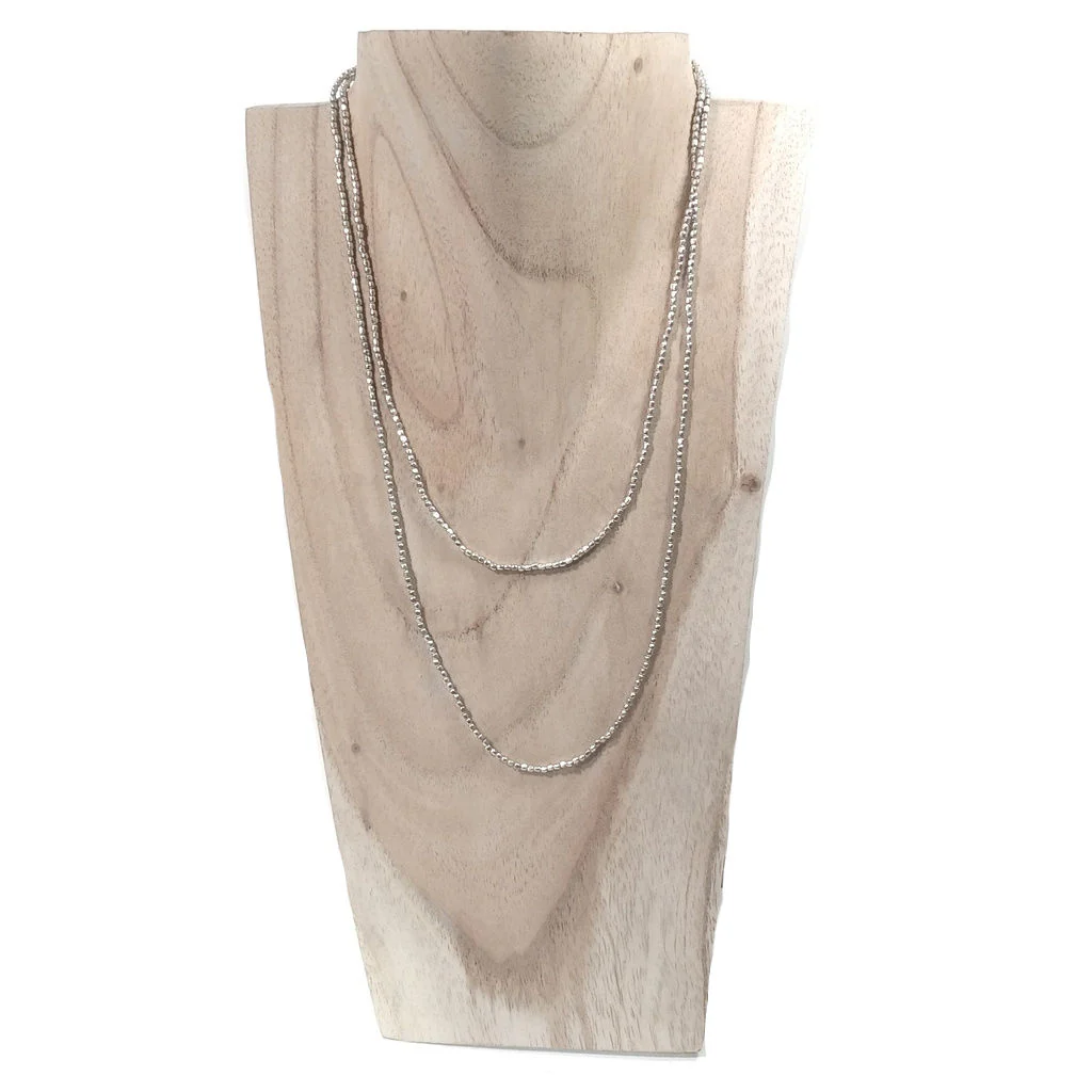Collana lunga artigianale in ottone Collana ETNICA | COLLANE IN OTTONE - Image 5