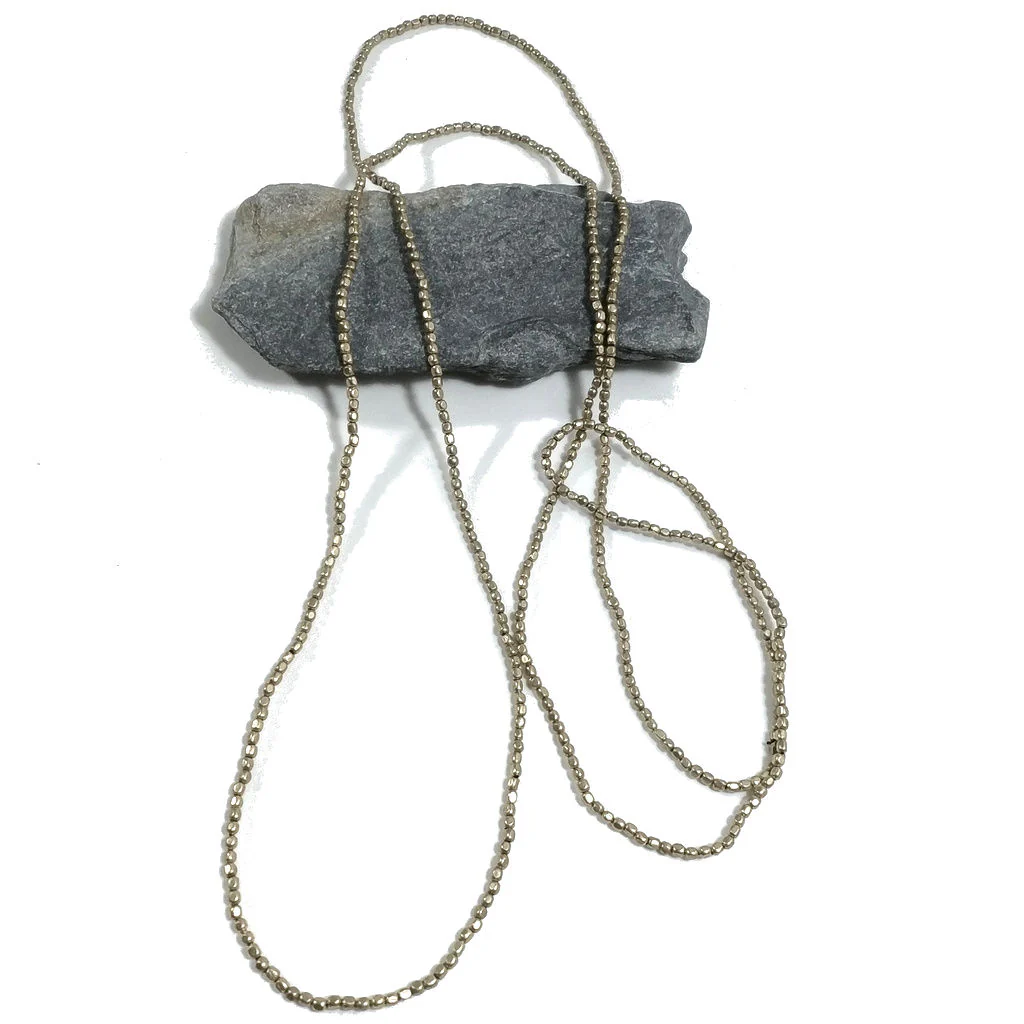 Collana lunga artigianale in ottone Collana ETNICA | COLLANE IN OTTONE - Image 7