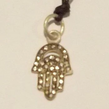 COLLANA Mano di Fatima - Zircone