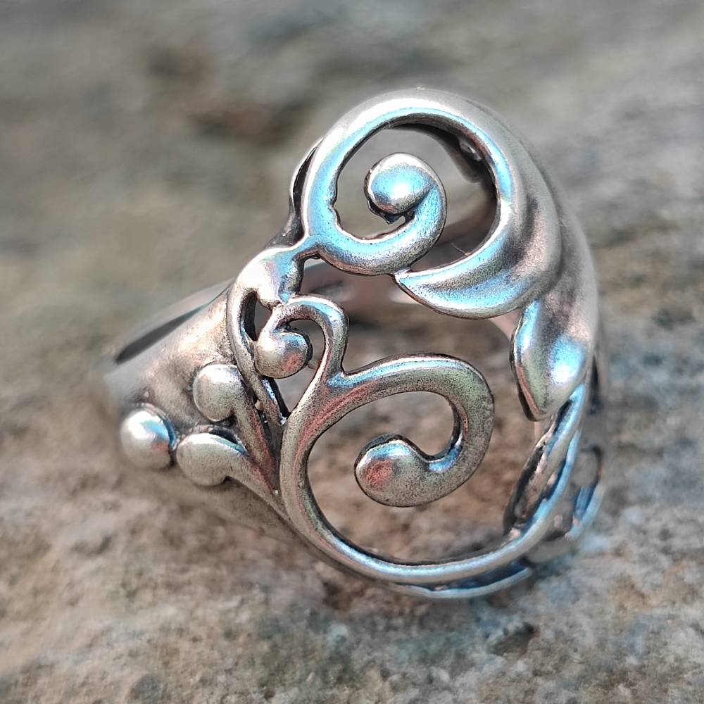 Anello etnico in argento 925 - BAYTU - Image 2