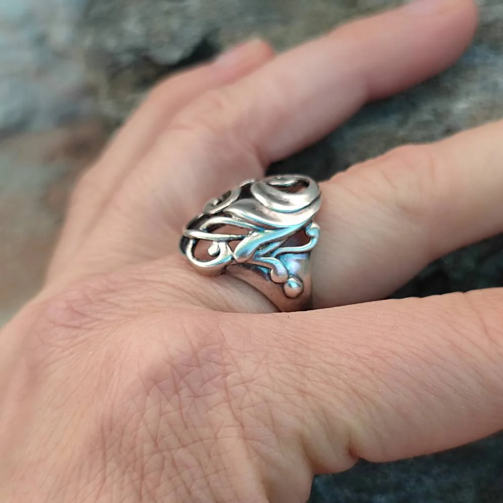 Anello etnico in argento 925 - BAYTU - Image 5