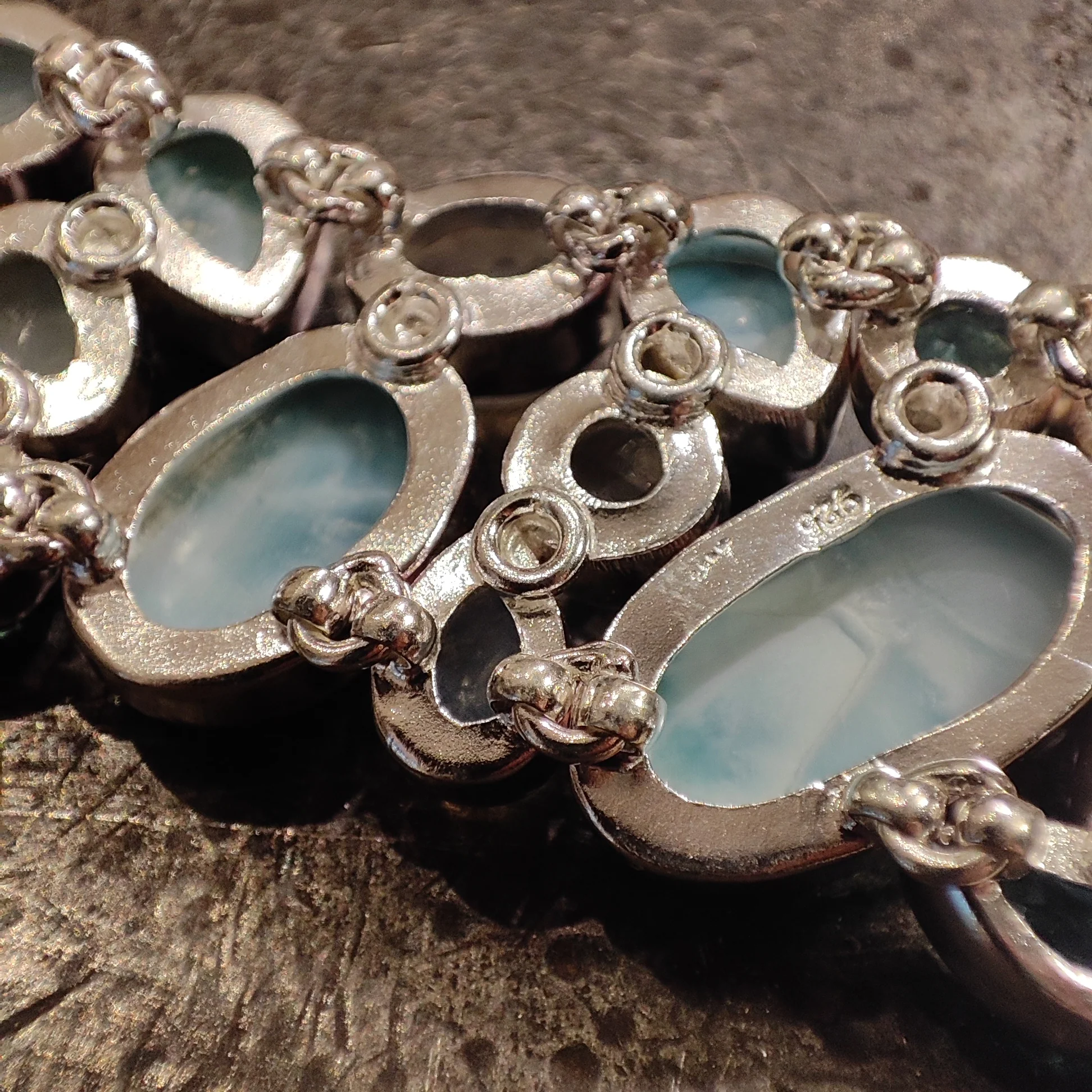 Bracciale con LARIMAR in argento 925 - LARA - Image 7