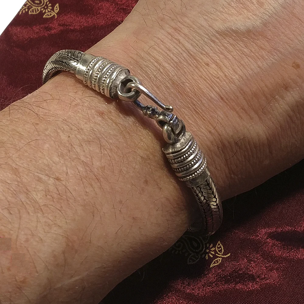 Bracciale Snake argento Uomo Donna - SIMLA - Image 4