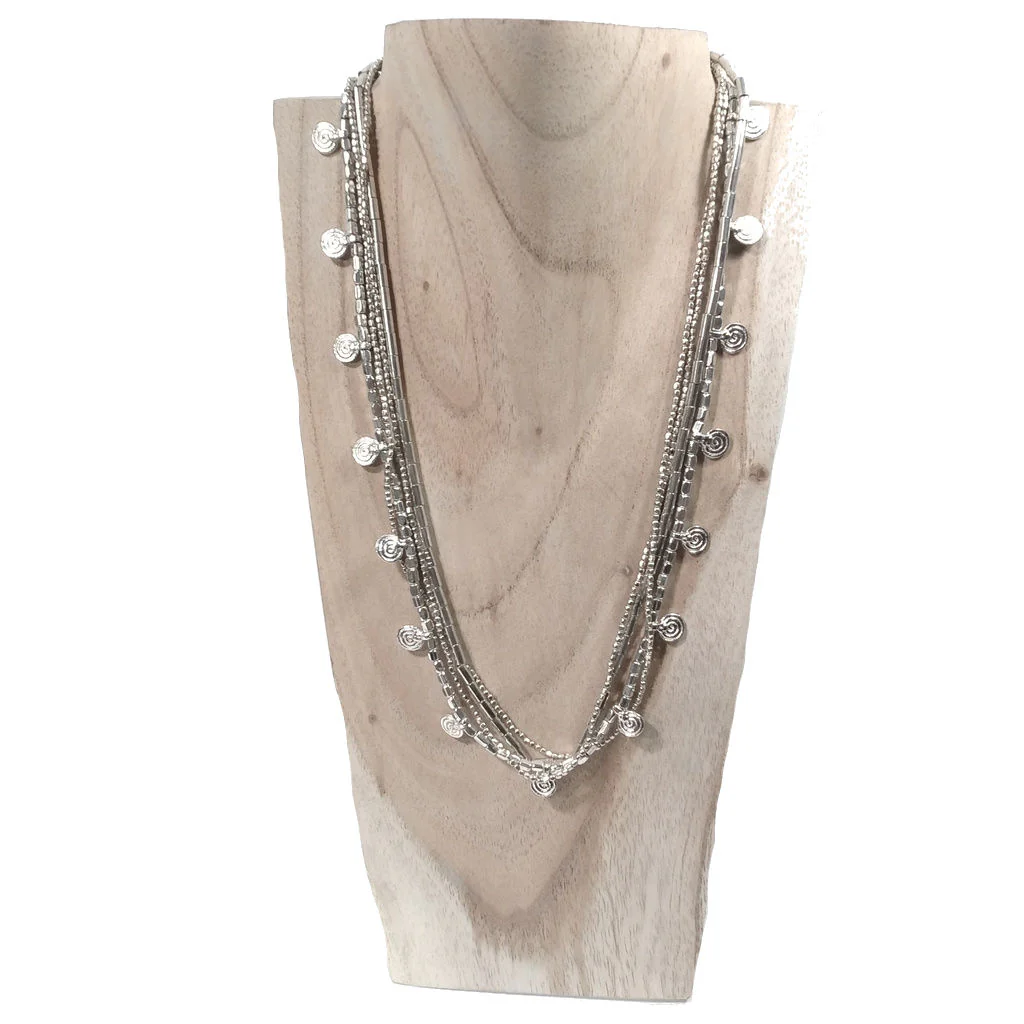 Collana etnica artigianale in ottone - JESSORE - Image 8