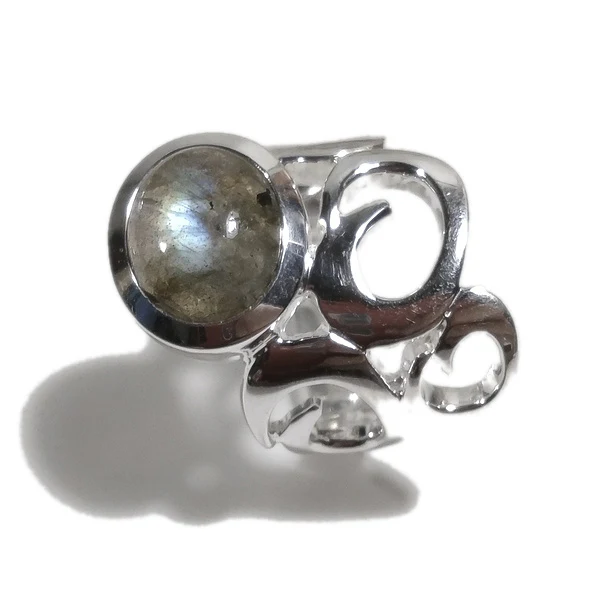 Fascia barocca con pietra in argento 925 - VEA - Image 13