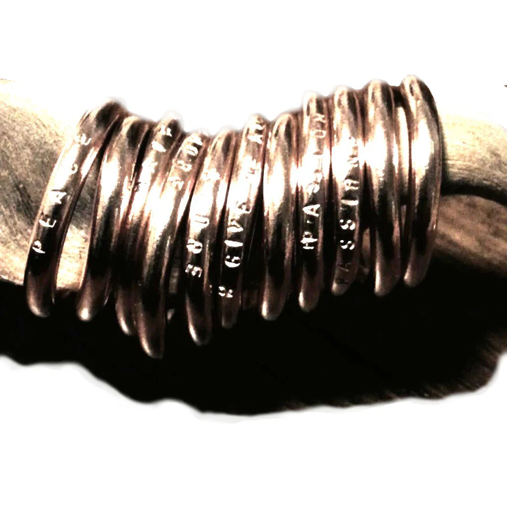Anello personalizzato con nome in bronzo - SOLOTE - Image 3