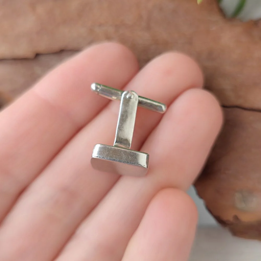 GEMELLI in argento 925 quadrati - THOMAS - Image 4