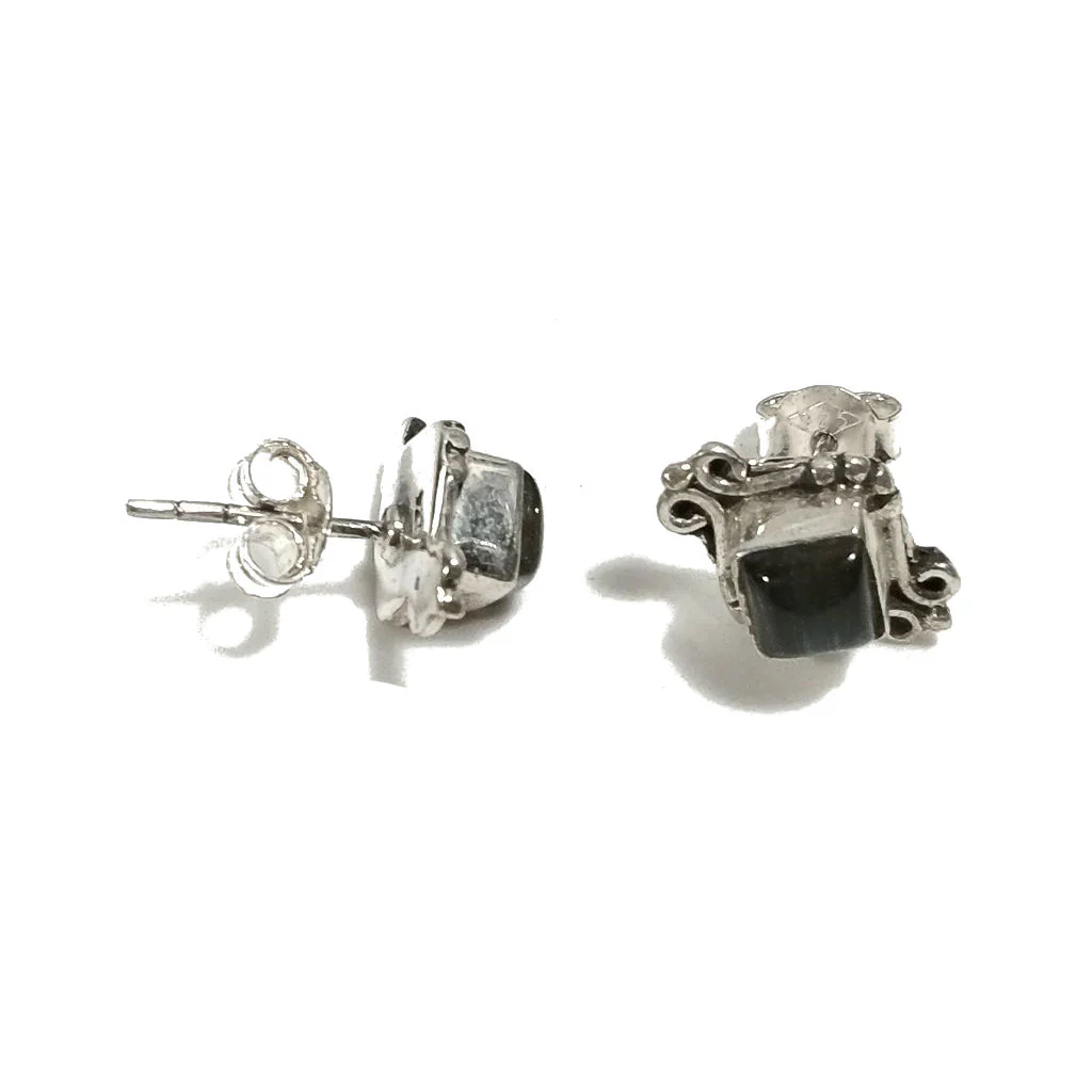 MINI ORECCHINI argento 925 - Labradorite | Gioielli argento piercing - Image 3