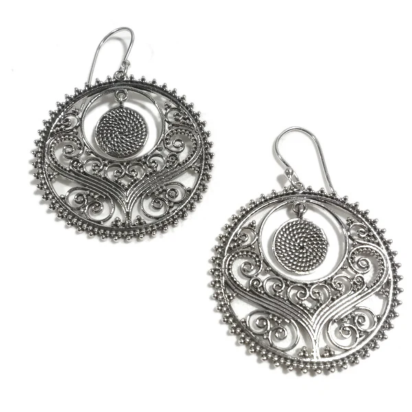 ORECCHINI a etnici in argento 925 - IKSHAN