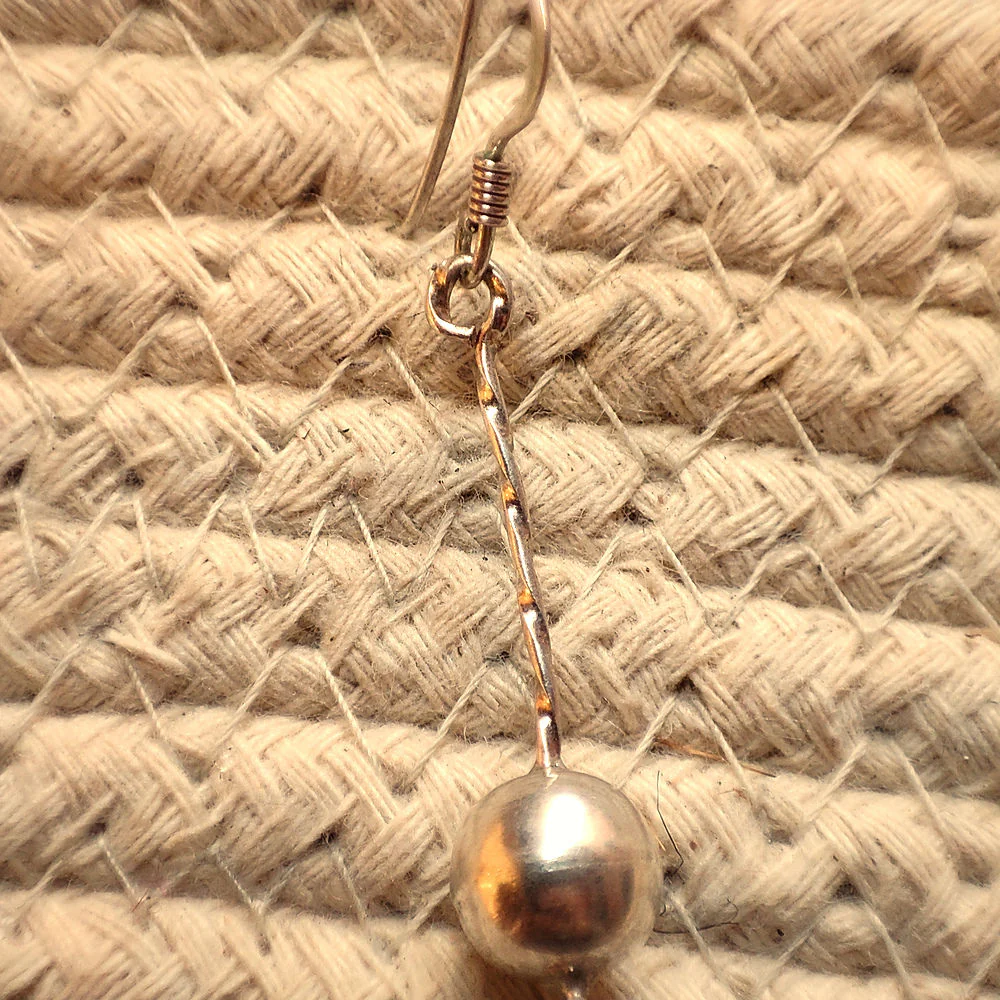 Orecchini con sfera argento - LILLIT - Image 6
