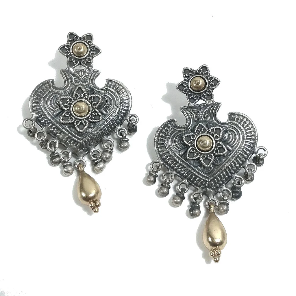 ORECCHINI etnici argento 925 artigianali | ORECCHINI etnici | Gioielli etnici