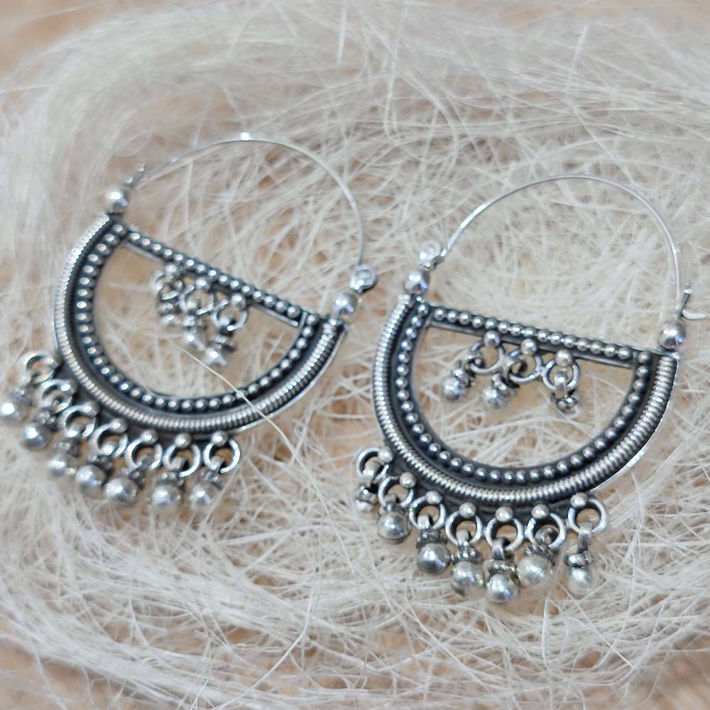 ORECCHINI etnici in argento 925 - SARYA - Image 4