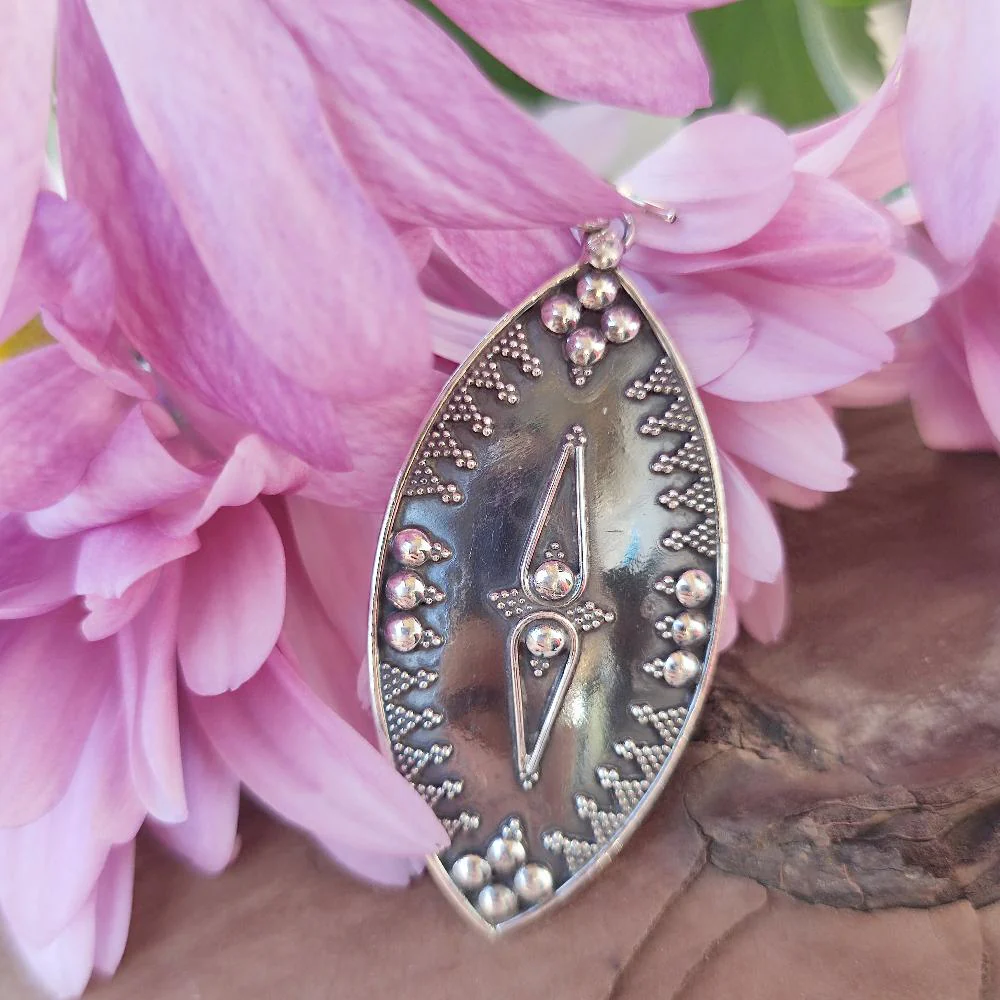 ORECCHINI etnici indiani in argento 925 - GUMGI - Image 3