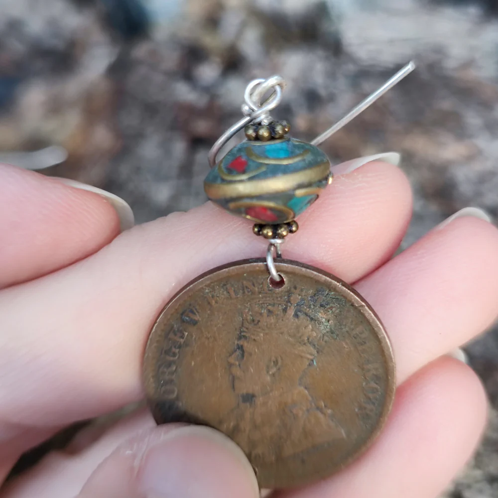 ORECCHINI in argento con monete antiche - SADAR - Image 4