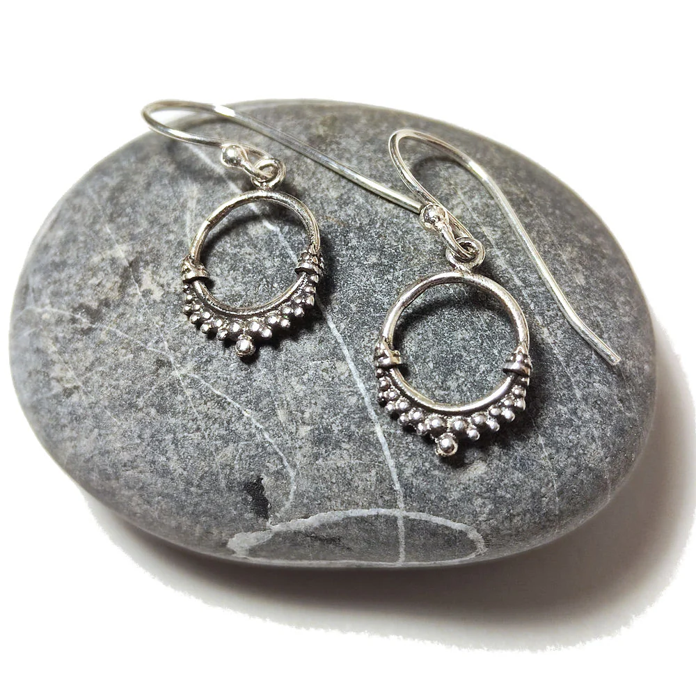 Orecchini pendenti in argento 925 - NAGULA