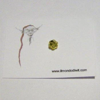 Orecchino da naso in oro 18  carati 3mm