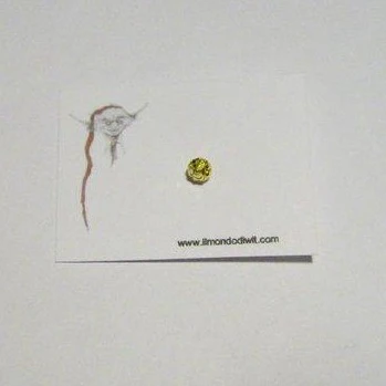 Orecchino da naso in oro 18  carati 3mm - GAYA