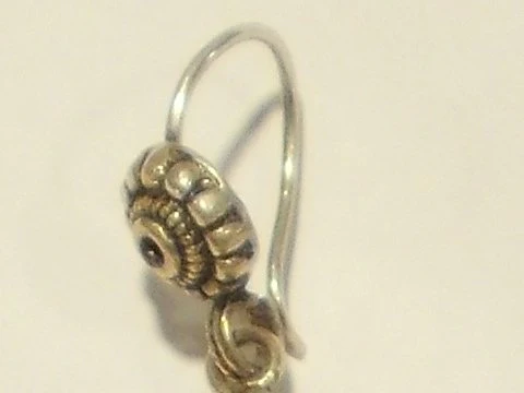 ORECCHINO ETNICO argento vecchio LAXMI II (Lakshmi) - Image 3