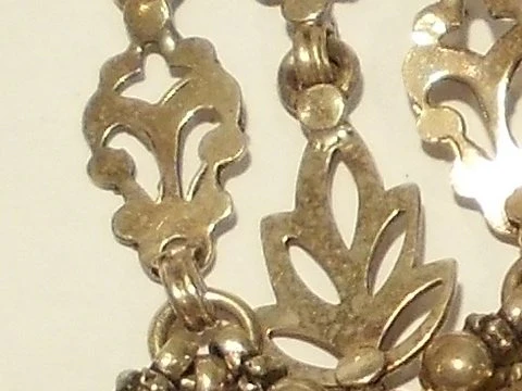 ORECCHINO ETNICO argento vecchio LAXMI II (Lakshmi) - Image 5