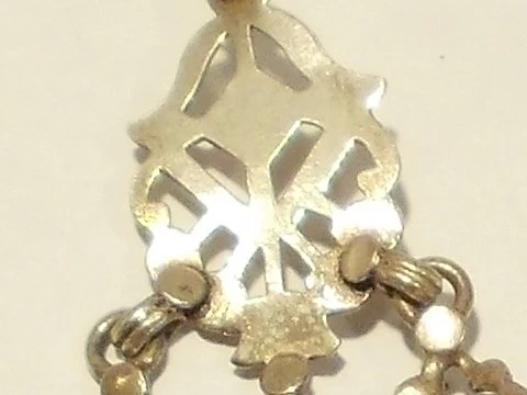 ORECCHINO ETNICO argento vecchio LAXMI II (Lakshmi) - Image 6