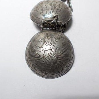 Porta profumo in argento 925 - Shiva e Ganesh - Image 3