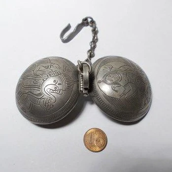Porta profumo in argento 925 - Shiva e Ganesh - Image 4